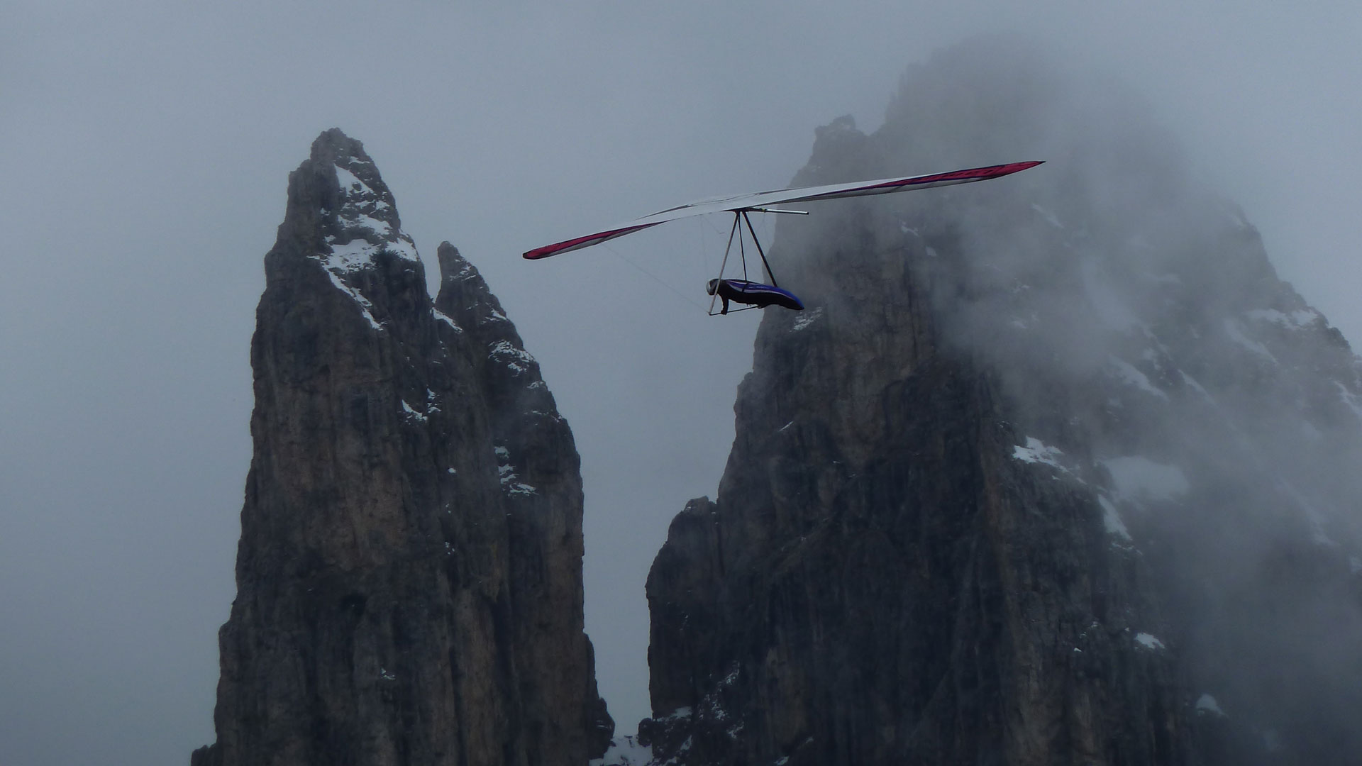 Hang Glider and helmets