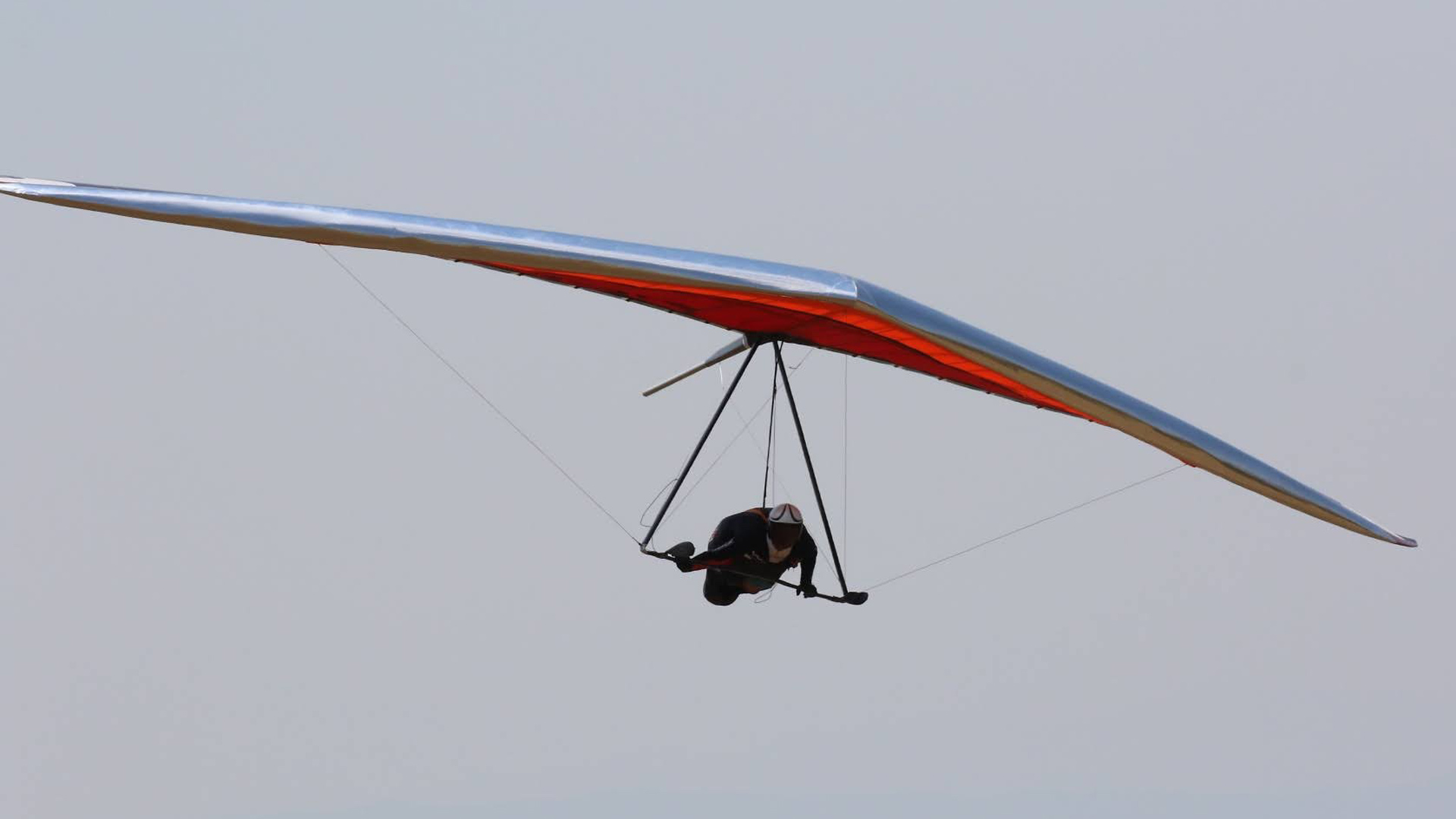 Hang Glider and helmets