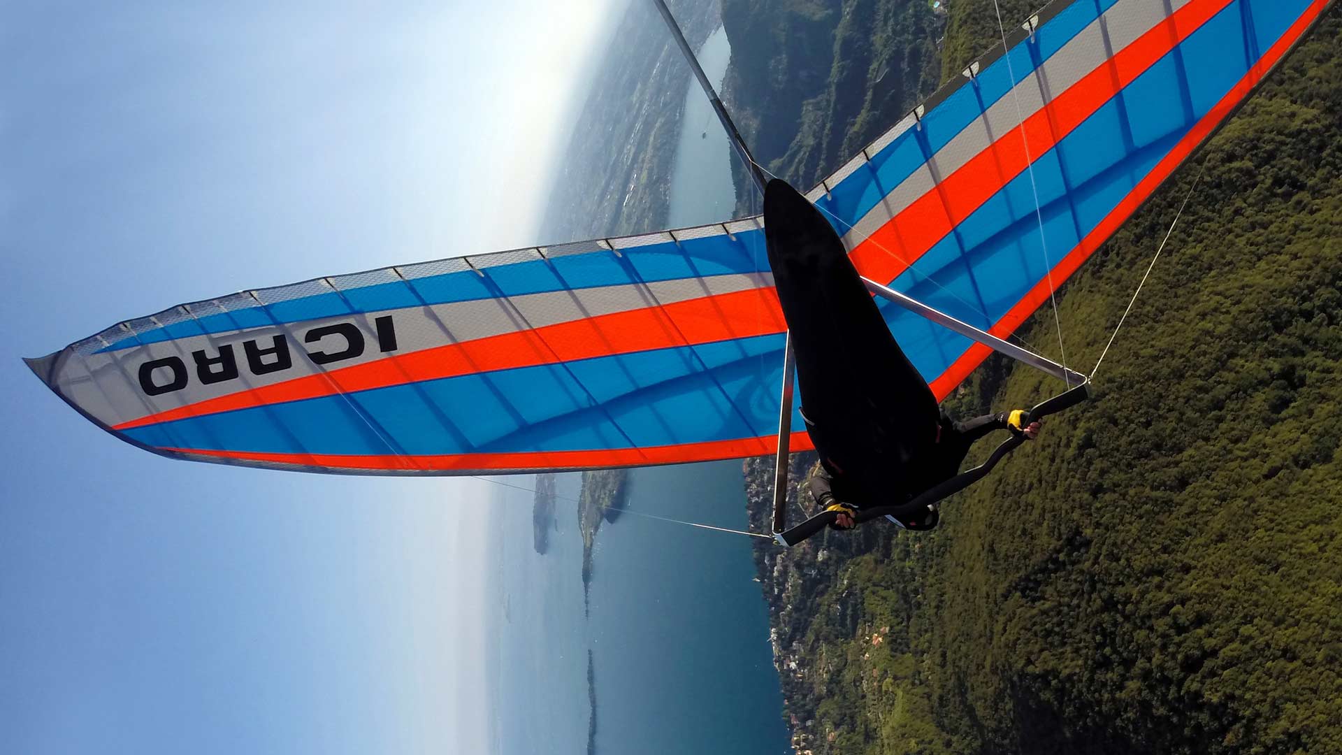 Hang Glider and helmets