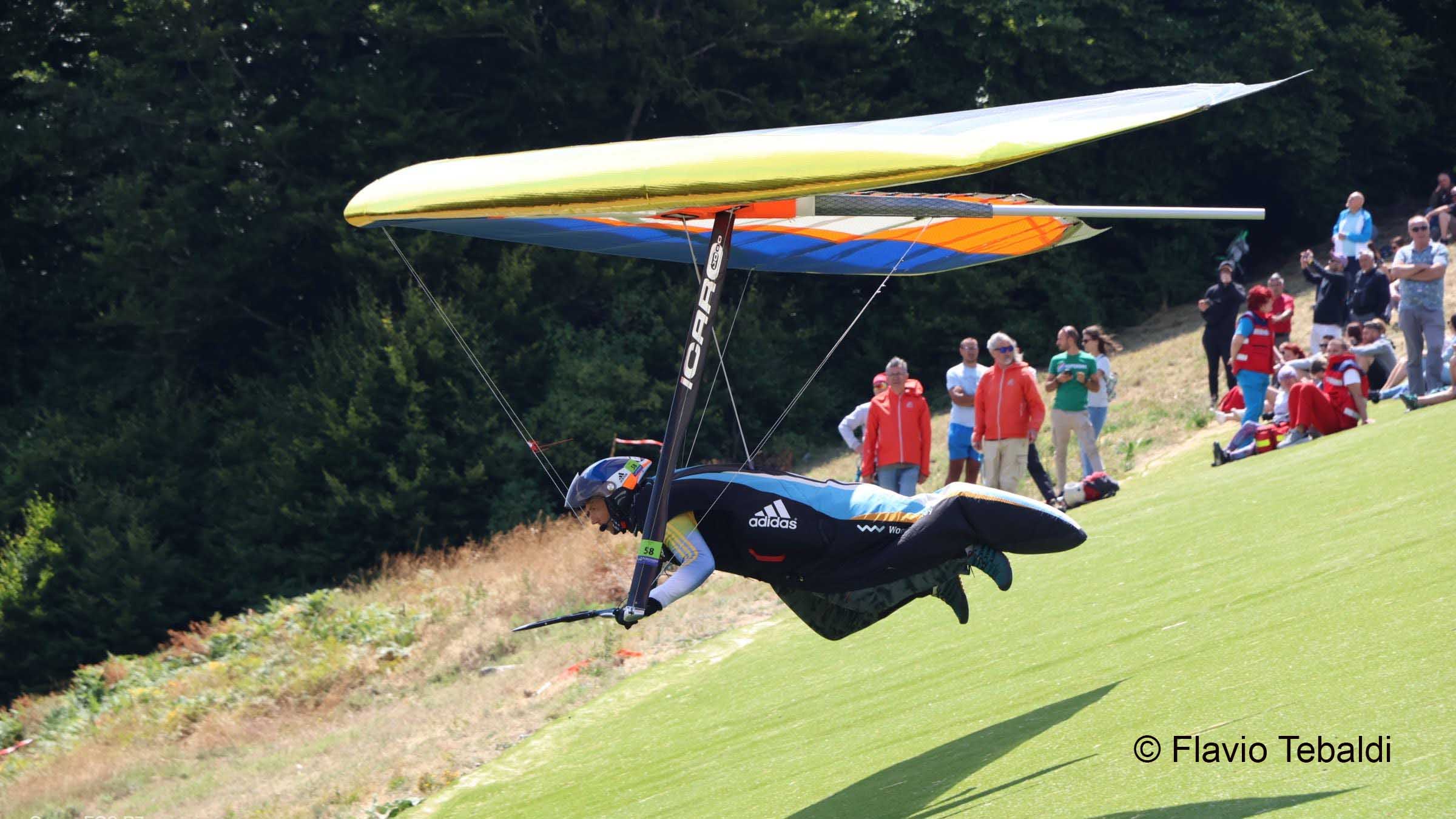 Hang Glider and helmets