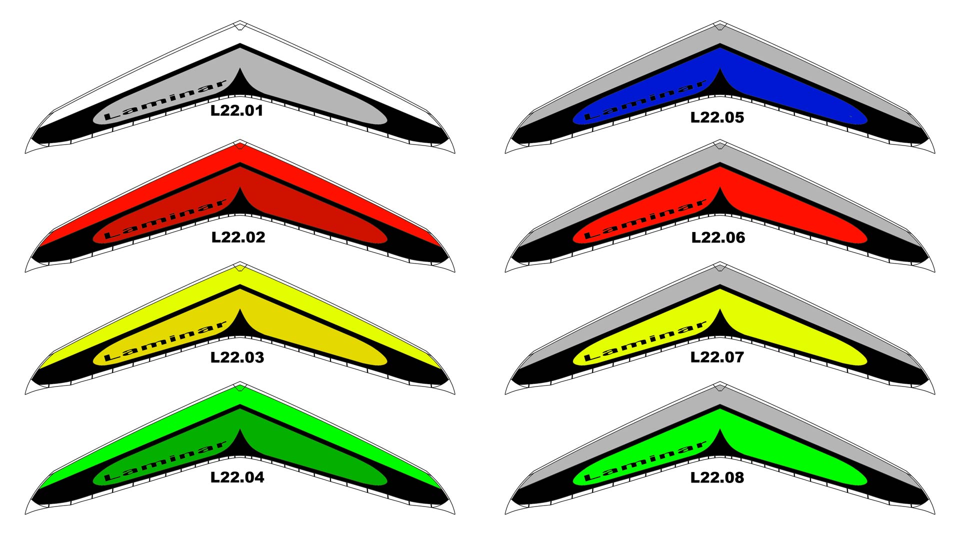 Laminar colori vela