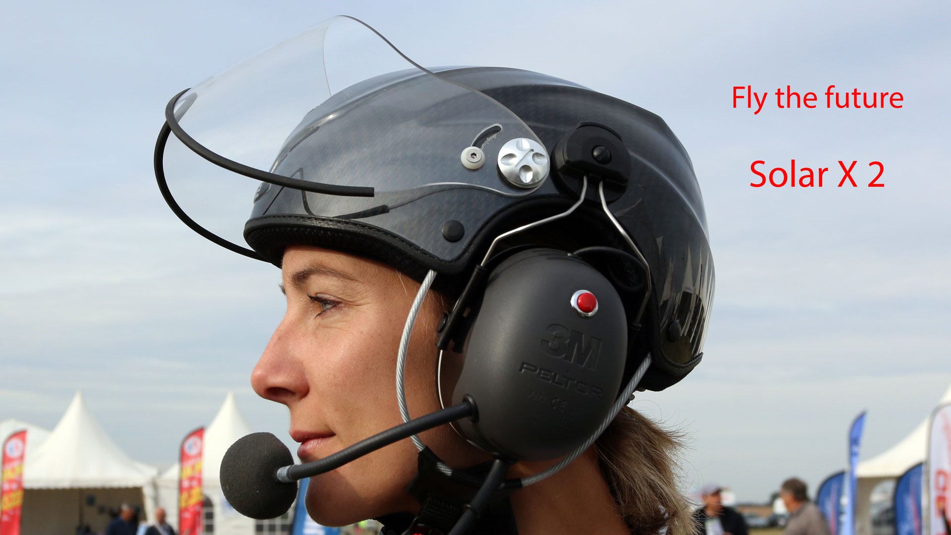 MX-02 PPG Helmet Visor Powered Paragliding Paramotor Headset GoPro Base White 